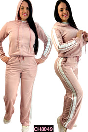Conjunto Casual Rosa CH8049